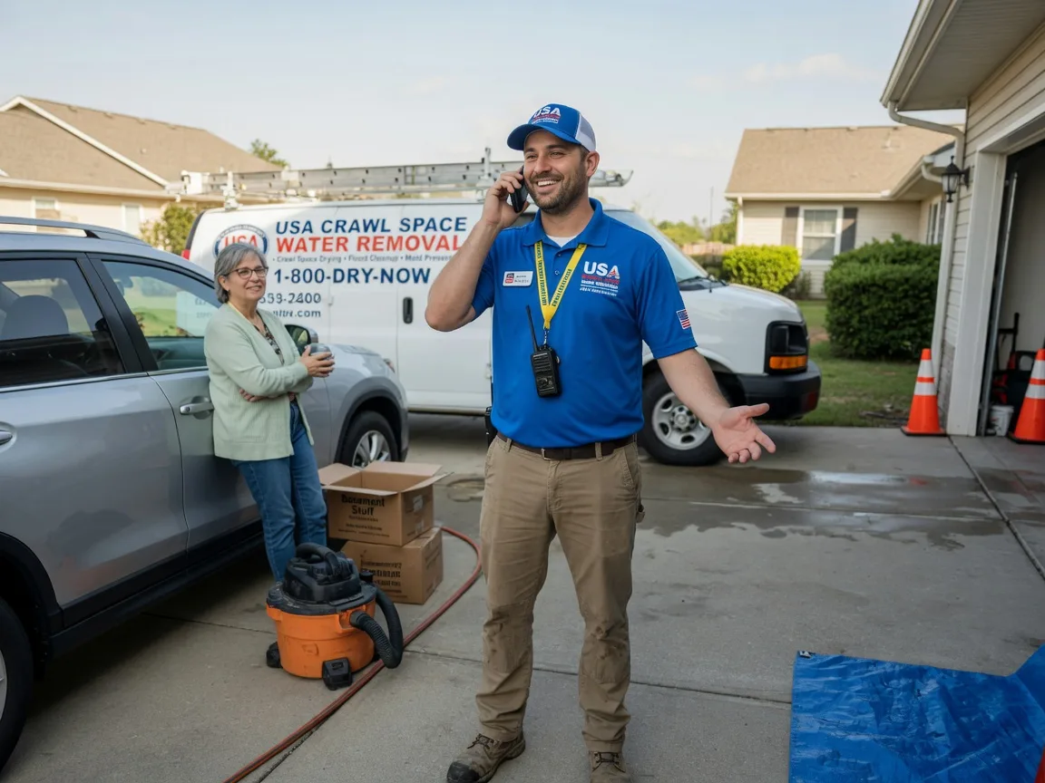Crawl Space Water Removal Moorhead, IA FAQs
